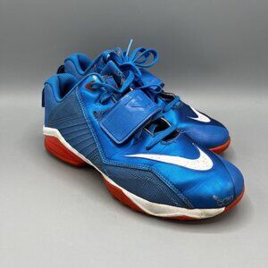 Nike #685351-401 CJ Trainer 2 GS Blue Megatron Boys Size 3.5Y Blue&Orange Shoes